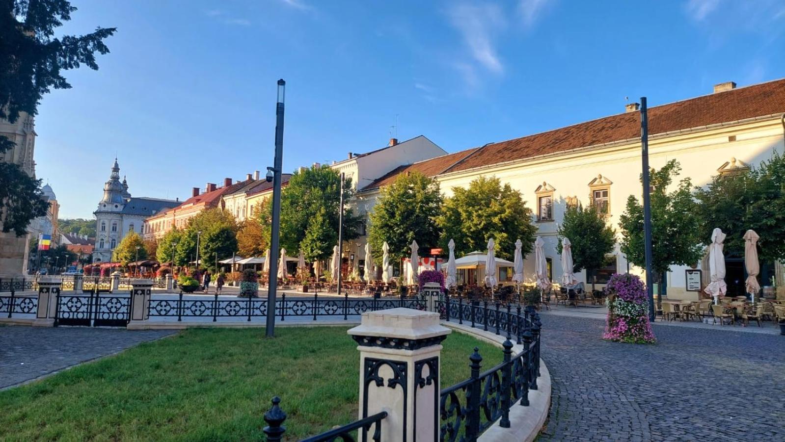 Apartament De Lux Central, P-Ta Matei Corvin Cluj-Napoca Eksteriør billede