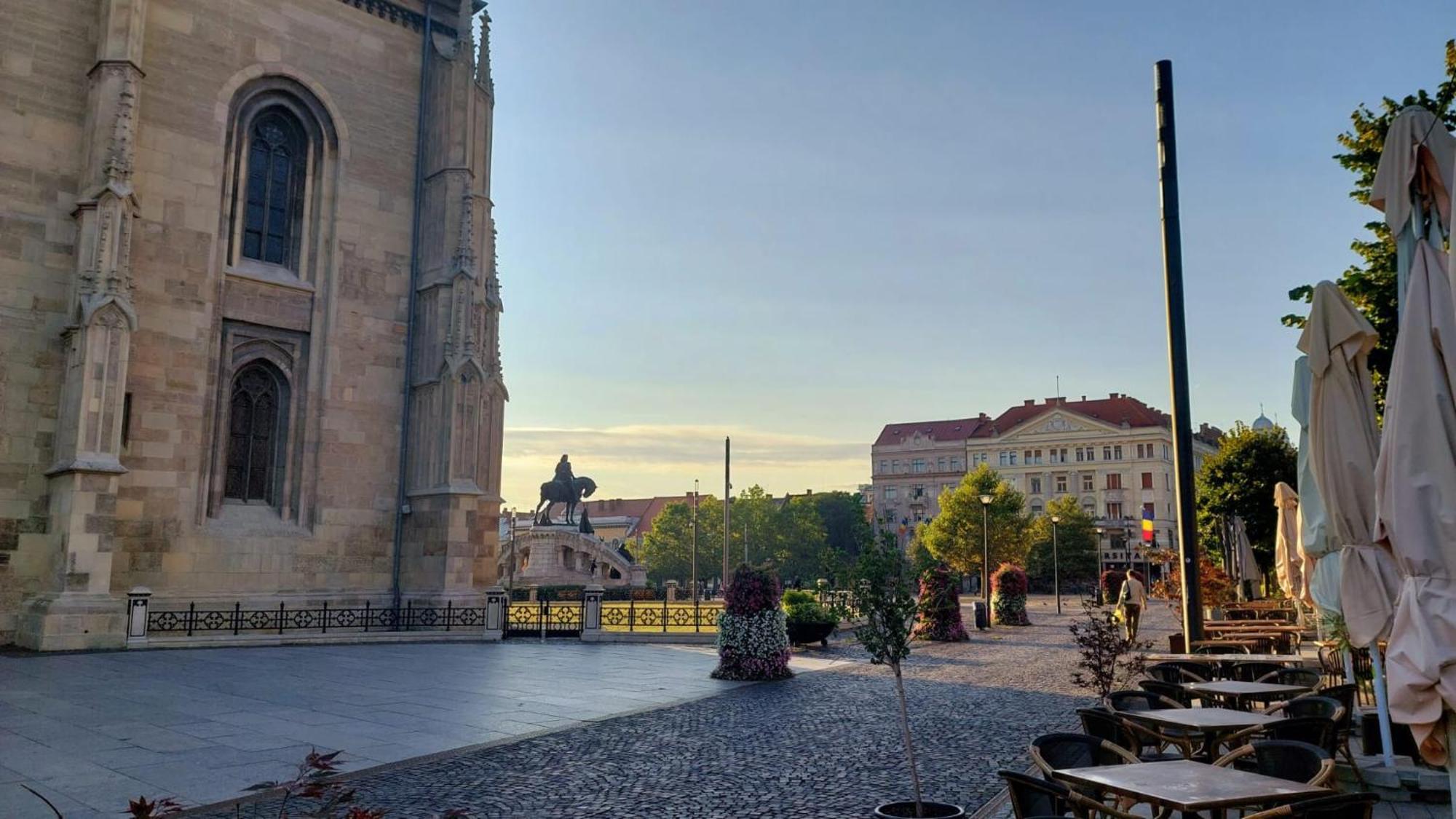 Apartament De Lux Central, P-Ta Matei Corvin Cluj-Napoca Eksteriør billede